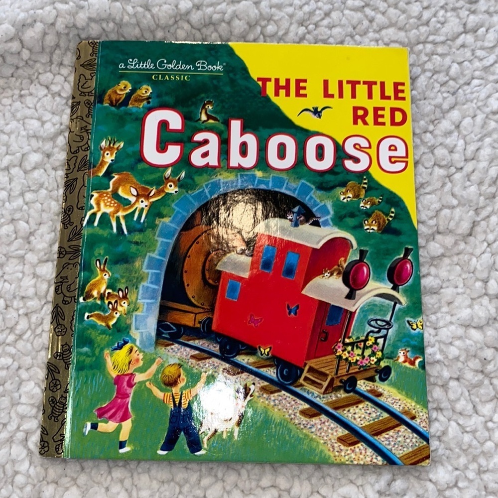Golden Book The Little Red Caboose Book